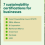 44 sustainability certifications for businesses and sustainability ...